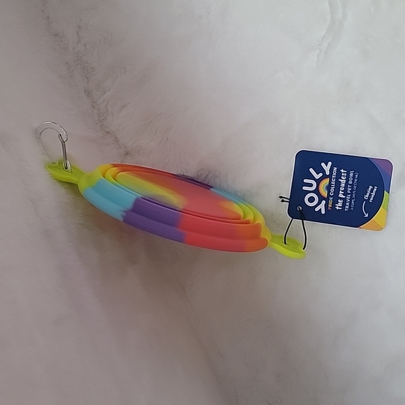 YOULY Pride Travel Dog Bowl, 3 Cups Pride Collection - Picture 5 of 7